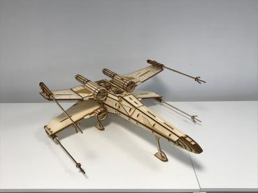 Star Wars - X-Wing Star Fighter as 3D large model